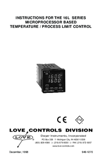 Thumbnail of document Manual - 16L Limit Control